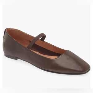 Madewell The Greta Ballet Flat - Chocolate Raisin